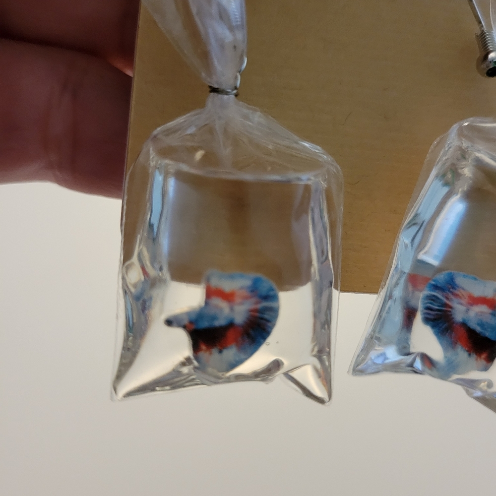 Fish earrings - Picture 2 of 5